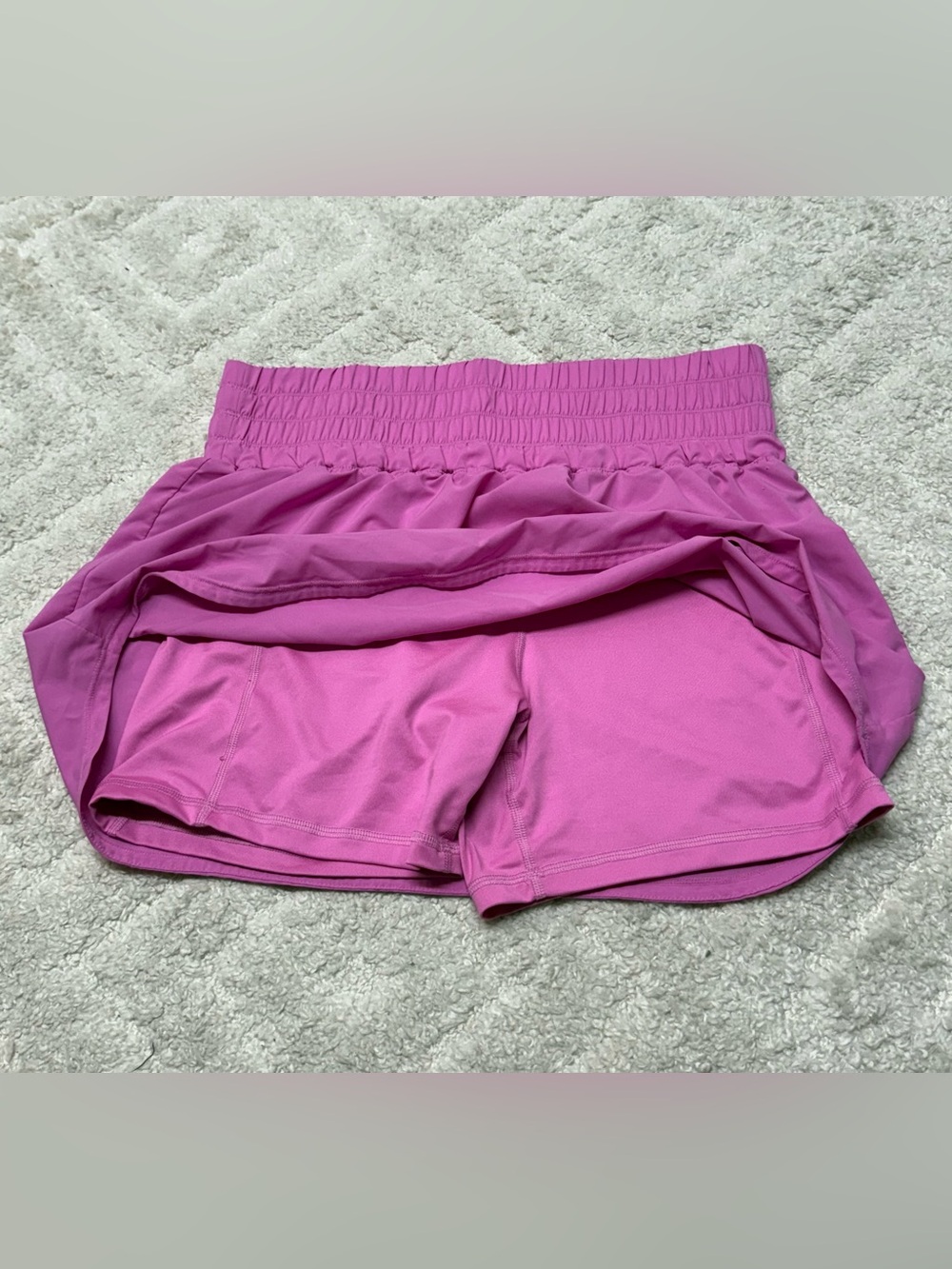 Nike One Ultra High Rise Skort Size Large Pink - Picture 5 of 6